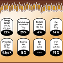 Bsisa au blé et aux pois chiches aux Fruits secs Mélange 200G
