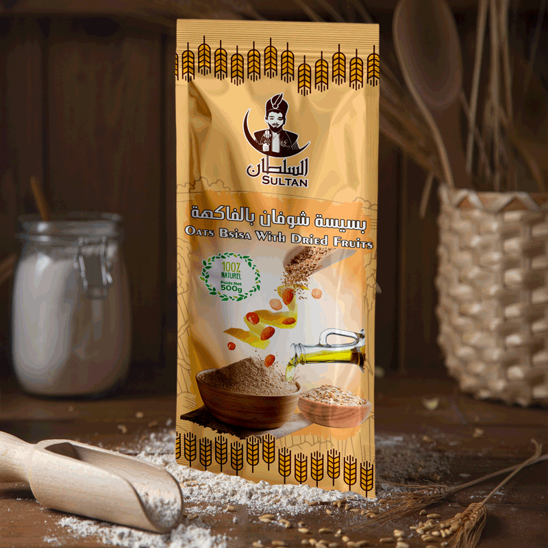Oat and Dried Fruit Bsissa